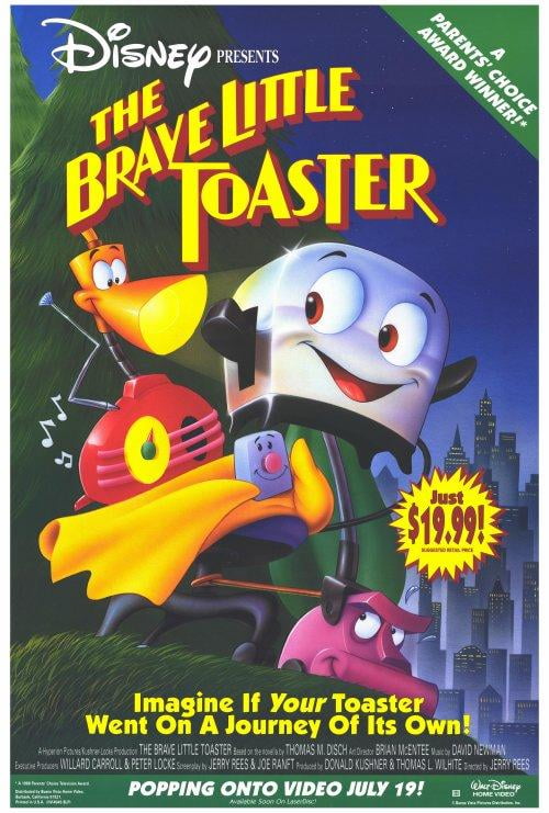 Brave Little Toaster (1988) 27x40 Movie Poster