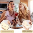 thumbnail image 6 of 2Pcs Acrylic Cosmetic Makeup Palette,Tutuviw Foundation Mixing Tray with 2Pcs Spatula,Cosmetic Mixing Palette,Color Cream Liquid Foundation Lipsticks Mixing Palette(Gold&Transparent), 6 of 8
