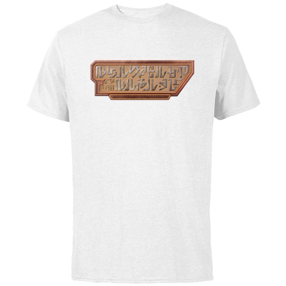 Marvel Guardians of the Galaxy Volume 3 Alien Logo Sign - Short Sleeve Cotton T-Shirt for Adults - Customized-White