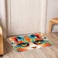 thumbnail image 6 of Cat Polyester Non-Slip Machine Washable Chair Mats Floor Mat Area Rug Set, 6 of 6