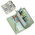 thumbnail image 7 of (2 pack) Sendefn Women Wristlet Wallets Large Capacity RFID Blocking Leather Wallets Credit Cards Organizer with Checkbook Holder, 7 of 7