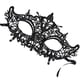 thumbnail image 5 of FELTECHELECTR Máscara de mascarada de encaje de alta gama, sexy, negra, para Halloween, con estereotipo de copa para los ojos (cabeza de espada), 5 of 6