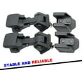 thumbnail image 3 of XUKEY 2x Front Hood Latch Catch Bracket Car For Jeep Wrangler TJ 1997-2005 Engine Lock, 3 of 7