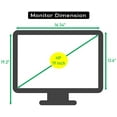thumbnail image 6 of Restored HP LA1956X LEDBacklit 19" AntiGlare (1280 x 1024) Bto Monitor VGA Port Display Port DVI 16.7 Million Colors Viewing Angles Horizontal 170° Vertical 160° 5ms Respond Time (Refurbished), 6 of 6
