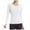 White, variant on Workout Shirts for Women Long Sleeve Yoga Tops Sports Running Shirt Tight Athletic Top Slim Fit (XL, White)