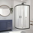 thumbnail image 5 of Dreamline DL-6703-09CL Prime 38" Wide X 74 3/4" High Semi-Frameless Clear Glass Sliding, 5 of 15
