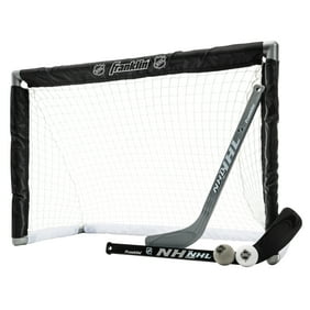 Franklin Sports Mini Hockey Set Includes 1 Knee Hockey Goal 2 Mini Hockey Sticks And 2 Foam Balls