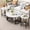 White, variant on MOOSENG 3 Piece Coffee Table Set, Living Room Table Set with 2 Round End Tables for Small Spaces Apartment Home, With Storage, Black