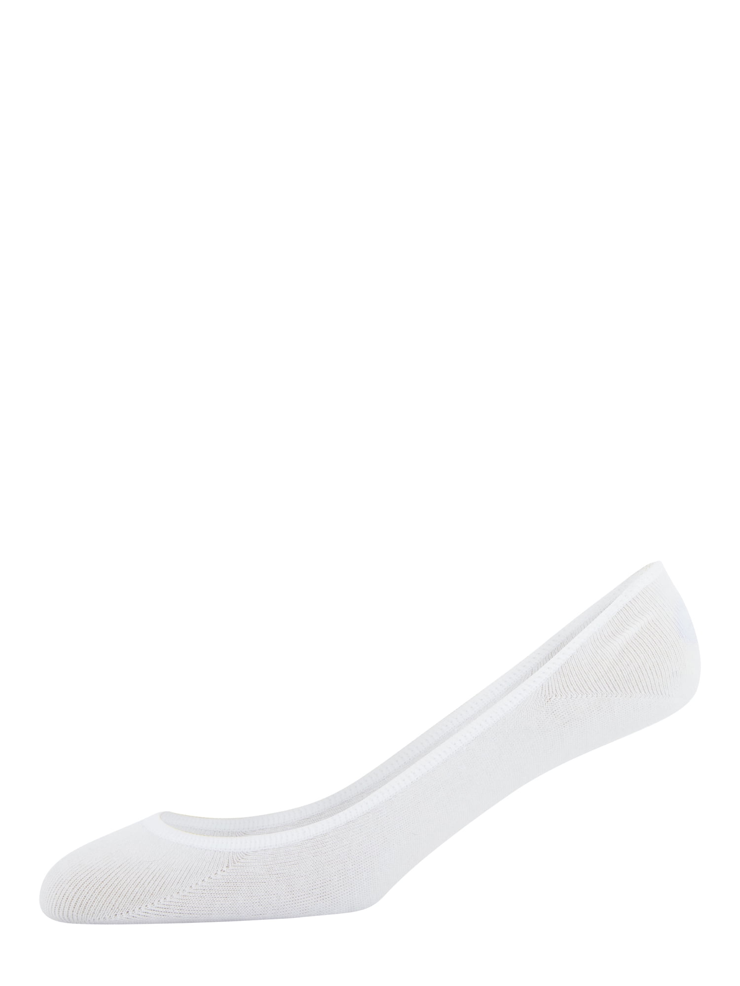 Peds Women's Lightweight Low Cut Liner Socks with Seamless Toe, Shoe Sizes 5-10 and 8-12, 6 Pairs