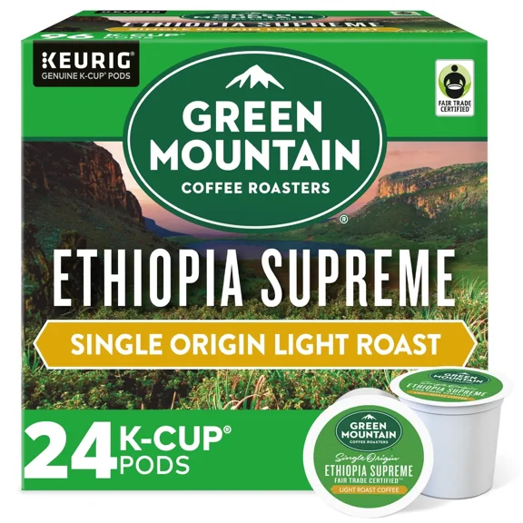 Green Mountain Coffee Roasters Ethiopia Supreme, 24 K-Cups