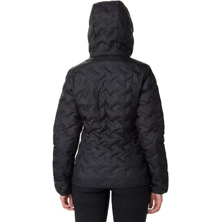 Columbia Womens Delta Ridge Down Hooded Jacket, Black, X-Small US :  : Clothing, Shoes & Accessories