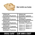 thumbnail image 2 of Jack Russell Terrier Dog Head Wood Mini Charms Shapes DIY Craft Jewelry - No Hole - 20mm (15pcs), 2 of 7