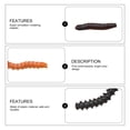thumbnail image 2 of 22Pcs Simulation Caterpillars Trick Kit Scary Caterpillars PVC Trick Toys, 2 of 5