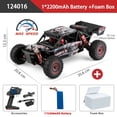 thumbnail image 1 of WLtoys-coche teledirigido eléctrico de alta velocidad, vehículo de carreras profesional de 60 KM/H con batería 3S, 4WD, sin escobillas, juguetes de Control remoto, 124008, 1 of 4