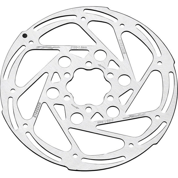 TRP R2 Disc Brake Rotor - 160mm 6-Bolt 1.8mm Rust Blocker Treatment Silver