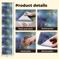 thumbnail image 5 of Peel and Stick Wallpaper Haunting Floral Scene Soft Pastel Twilight Wall Mural 23.6in x 9.8ft Self Adhesive Removable Wall Paper Renter Friendly Wallpaper for Nursery Bedroom Cabinets, 5 of 8