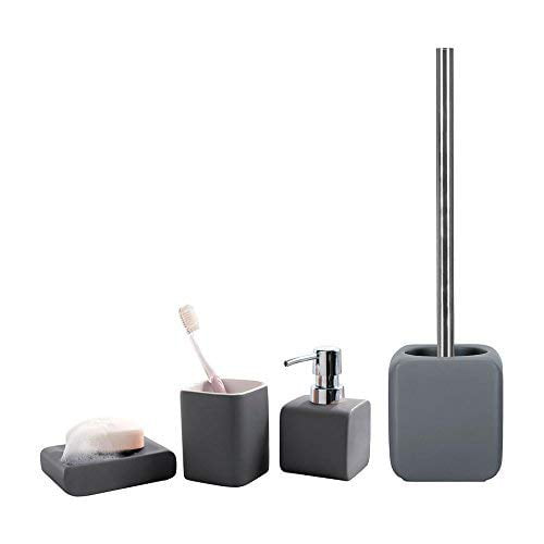 Kleine Wolke Cubic Anthracite Toothbrush Stoneware Branded Product 