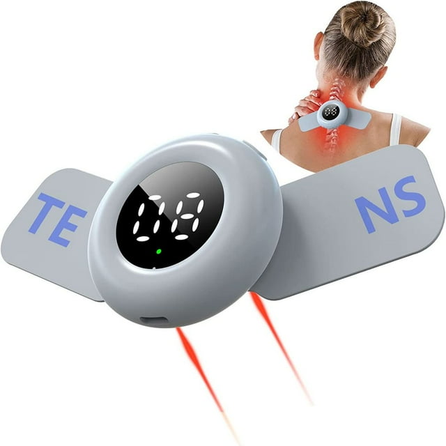 Back Massager, Neck Shoulder Massager with Heat, Cordless Electric Deep Tissue Kneading Muscle Massager Machine, Red Light Therapy Device for Back Pain Relief