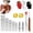37PCS, variant on Big Eye Steel Sewing Needles Kit 34PCS, 5 Sizes Hand Sewing Needles Set with Storage Case, Stainless Steel Sewing Needles for Embroidery, Mending & DIY Crafting