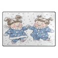 thumbnail image 2 of Children's Illustration Soft Polyester Area Rug 31''x20'', Non Slip, Memory Foam, Water Absorbent, 2 of 7