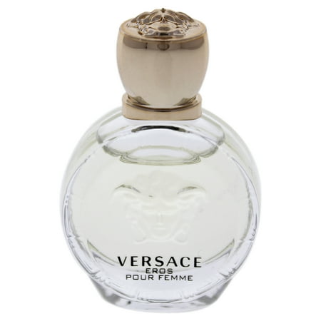 ($20 Value) Versace Eros Pour Femme Eau De Parfum, Perfume for Women, 0.17