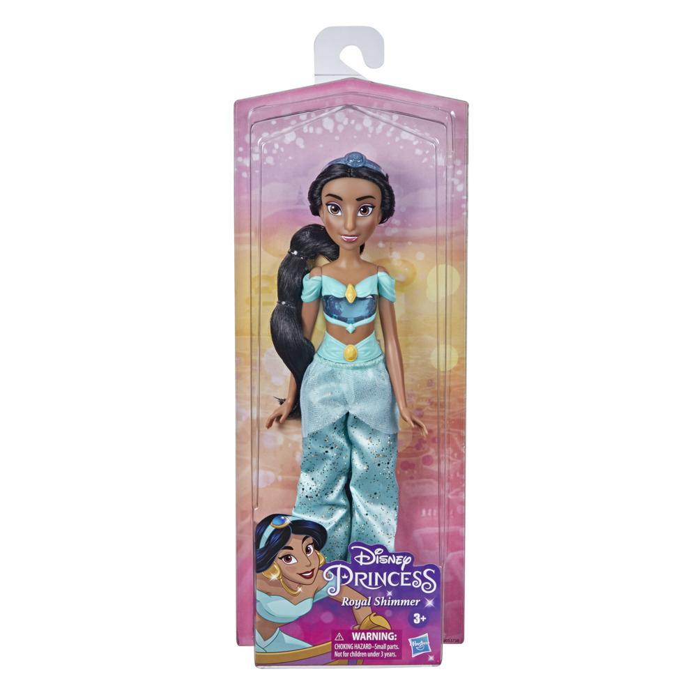 Disney Princess Royal Shimmer Jasmine Doll, Fashion Doll with Accessories - image 3 of 8