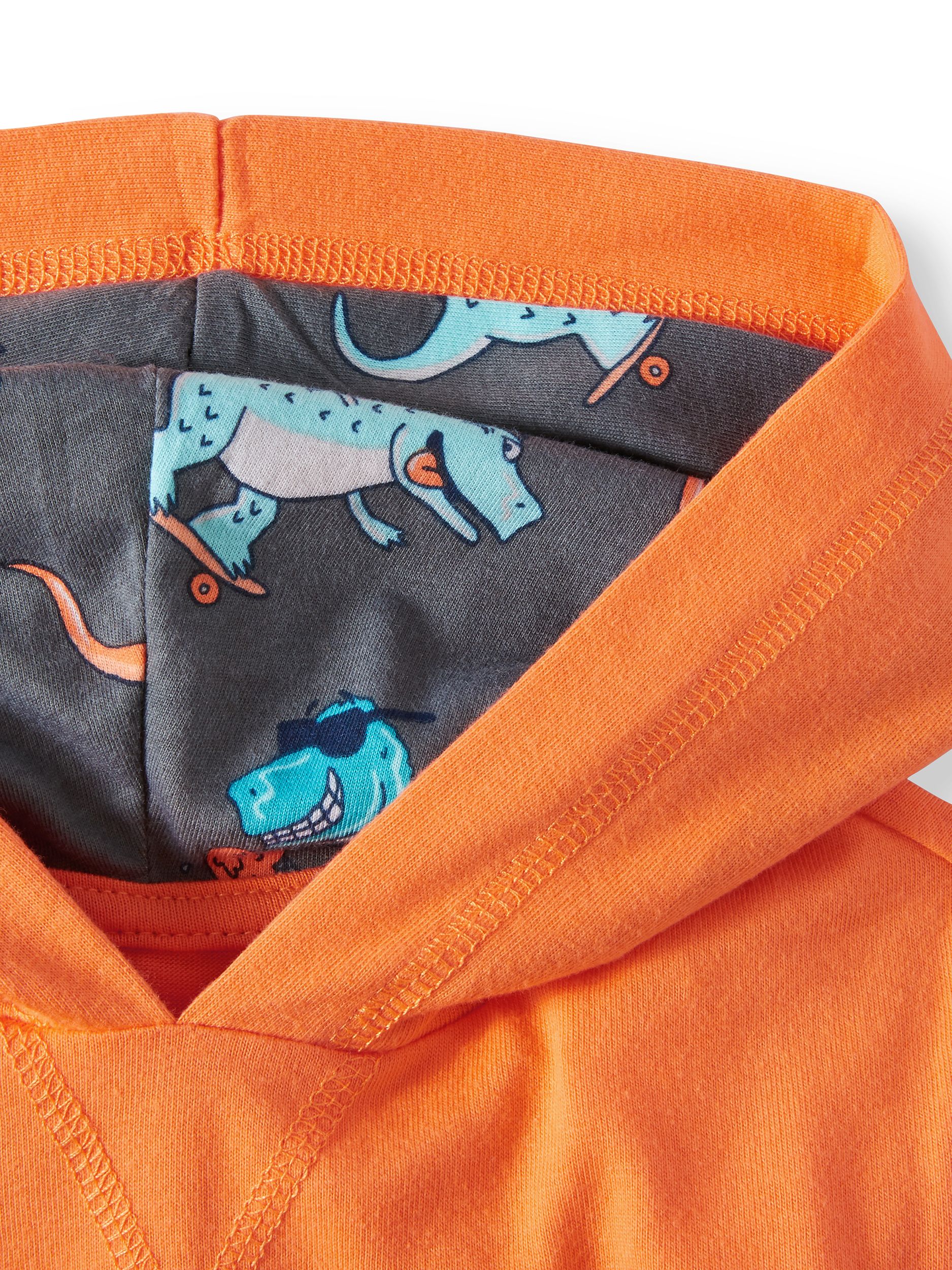 NEW Boys Garanimals 365 Kids /"Hi Bye/" Reversible Sequins Hooded Shirt