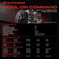 thumbnail image 2 of A-Premium AC Compressor with Clutch Compatible with Chevrolet Equinox Impala Limited Cadillac XTS GMC Terrain Buick LaCrosse Fits select: 2014-2020 CHEVROLET IMPALA LT, 2013 BUICK LACROSSE TOURING, 2 of 10