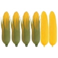 thumbnail image 1 of 6Pcs Artificial Corn Decors Fake Corn Models Lifelike Simulation Fake Corns Photo Props, 1 of 4