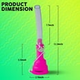 thumbnail image 7 of Beer Bong Funnel - Portable Pink Beer Funnel for Parties and Events - Can/Bottle Drinking Funnel for Beer - Beer Shotgunning Tool with Chugging Key, 7 of 7