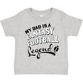 thumbnail image 3 of Inktastic My Dad is a Fantasy Football Legend Boys or Girls Toddler T-Shirt, 3 of 5