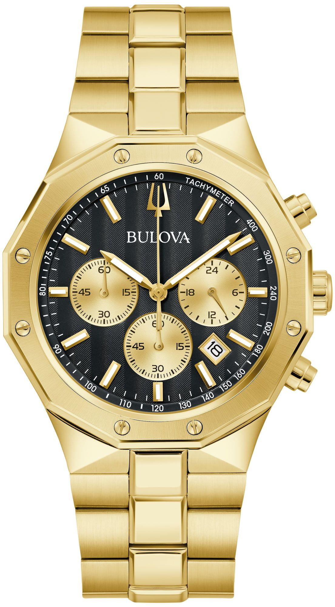 Bulova Men's Icon High Performance Quartz Stainless Steel Watch