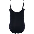 thumbnail image 3 of Girls Camisole Ballet Leotard, Adjustable Straps, Full Front Lining, Soft Cotton Dancewear for Ballet & Gymnastics, 3 of 5