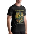 thumbnail image 2 of Smashing Pumpkins Men's T-Shirts Short Sleeve Shirts Summer Crewneck Cotton Tees Top Black, 2 of 5