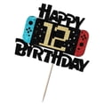 thumbnail image 5 of Cake topper Bekaterea de videojuego para 12.º cumpleaños 19 x 16 cm, 5 of 5