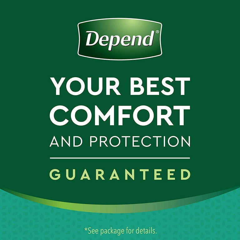 Depend Night Defense Incontinence Underwear for Women, Disposable, Overnight,  Extra-Large, Blush, 12 Count (Packaging May Vary) 