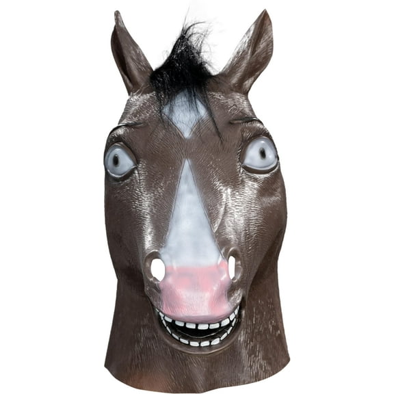 Funny Cartoon TV Series Jack Horse Guy Halloween Costume Cosplay Mask