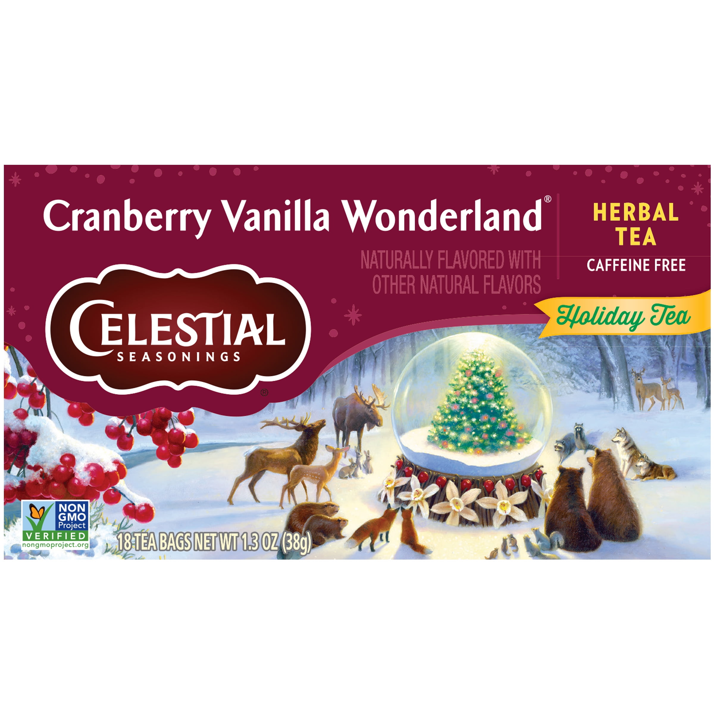 Celestial Seasonings Cold Brew Red White Blueberry, 18 Stück
