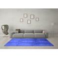 thumbnail image 3 of Ahgly Company Indoor Rectangle Oriental Blue Industrial Area Rugs, 8' x 12', 3 of 4