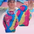 thumbnail image 3 of I Am Enough Tie Dye Hoodie Sweatshirt Unisex, 3 of 5
