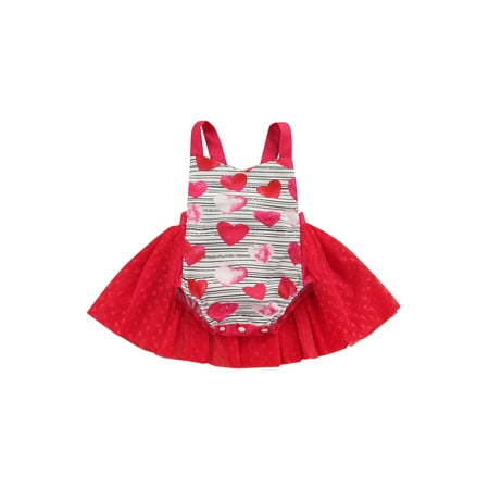 

Binpure Baby Girl s Romper Sleeveless Bandage Patchwork Tulle Bodysuit
