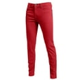 thumbnail image 2 of J. METHOD Men's Skinny Jeans Stretch Slim Fit Classic Basic Solid Casual Colored Denim Pants, 2 of 5