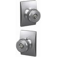 thumbnail image 6 of Schlage F51a-Swa-Cen Custom Swanson Passage Or Privacy Door Knob Set - Nickel, 6 of 7