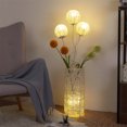 thumbnail image 1 of Wisfor 130CM Dimmable Standing Floor Lamp Flower Rattan LED Night Light Home Art Decor, 1 of 17