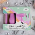 thumbnail image 2 of Aria Beauty - Mini Ensemble de Voyage : Fer Plat et Séchoir Rose, 2 of 5