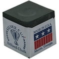 thumbnail image 2 of Silver Cup Set of 6 Olive Billiard Pool Cue Chalk, 2 of 3