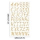 thumbnail image 1 of CaiYueKe Gold Puffy Letter Stickers, Metallic Alphabet Sticker Sheets for Christmas Stockings, DIY Journal Scrapbooking Embellishments, Gift Wrapping Party Decor, 1 of 3