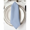 thumbnail image 2 of Cloth Napkins Set of 4 - 20x20 Inches, Pure Light Blue Washable Reusable Table Napkins, Simple Solid Color Soft & Absortbent Dining Napkin for Party Wedding Hotel Restaurant, 2 of 8