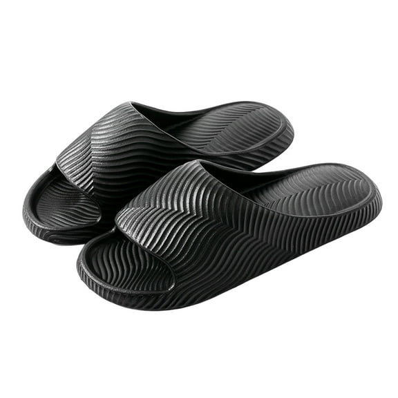 IUJSOY Cloud Slides for Women Men Soft Cushion Chunky Slippers Non-Slip Quick Dry Shower Shoes