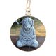 thumbnail image 2 of 4x Del Coche Del Perro de Buda de La Meditación de , Accesorios Del Ornamento de La Ejecución Del Monje de Koan Del de 4 piezas, 2 of 9